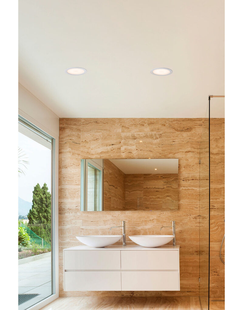 TED WHITE RECESSED LAMP 15W 3000K – 1-FR42926