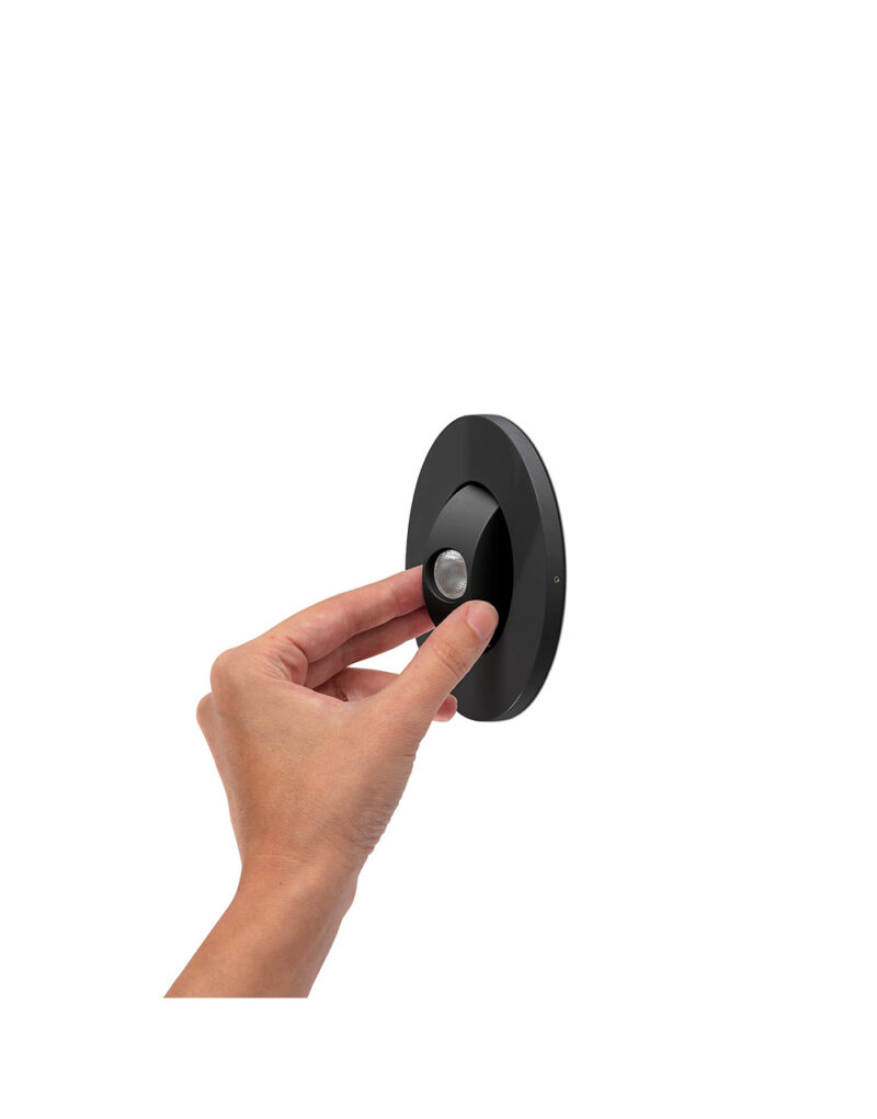 CLICK RECESSED BLACK LED 3W 2700K – 1-FR43601