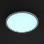 Πλαφονιέρα “Linox” 20w 1700lm 3cct & backligth rgb – 9457.01.70.9401