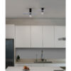 CONFETTI BLACK MARBLE WALL LAMP/CEILING L. E27 – 1-FR62173-50