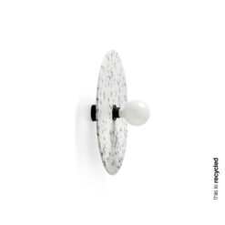 CONFETTI BLACK MARBLE WALL LAMP/CEILING L. E27 – 1-FR62173-51