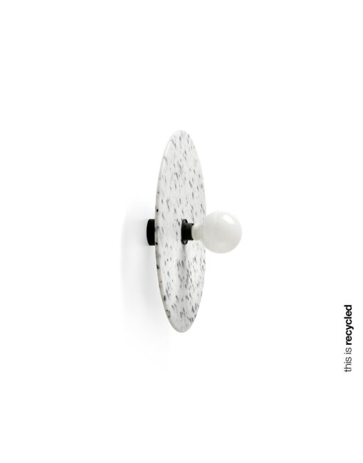 CONFETTI BLACK MARBLE WALL LAMP/CEILING L. E27 – 1-FR62173-51