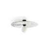 CONFETTI BLACK MARBLE WALL LAMP/CEILING L. E27 – 1-FR62173-51