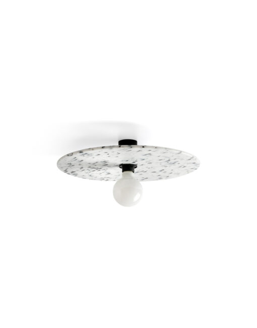 CONFETTI BLACK MARBLE WALL LAMP/CEILING L. E27 – 1-FR62173-51