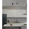 CONFETTI BLACK MARBLE WALL LAMP/CEILING L. E27 – 1-FR62173-51