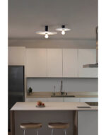 CONFETTI BLACK MARBLE WALL LAMP/CEILING L. E27 – 1-FR62173-51