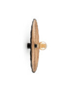 COSTAS BLACK W/L CEILING RATTAN SH. E27 o600*70mm – 1-FR62173-69