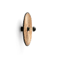COSTAS W/L CEILING BLACK P. RATAN E27 o400*70mm – 1-FR62173-78