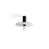 CONFETTI BLACK MARBLE WALL LAMP/CEIL.L. BE27 o30 – 1-FR62174-50