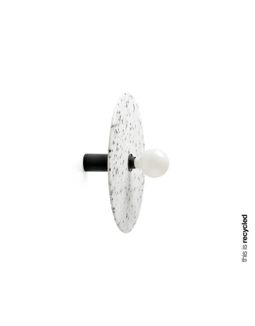CONFETTI BLACK MARBLE WALL LAMP/CEIL.L. E27 o45 – 1-FR62174-51