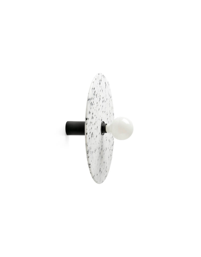 CONFETTI BLACK MARBLE WALL LAMP/CEIL.L. E27 o45 – 1-FR62174-51
