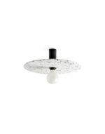 CONFETTI BLACK MARBLE WALL LAMP/CEIL.L. E27 o45 – 1-FR62174-51
