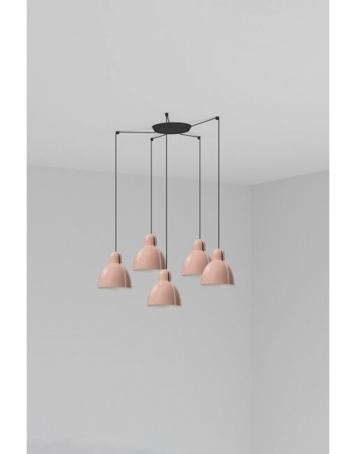 VENICE PENDANT PINK o160 1x E27 5L – 1-FR64255-113-5L