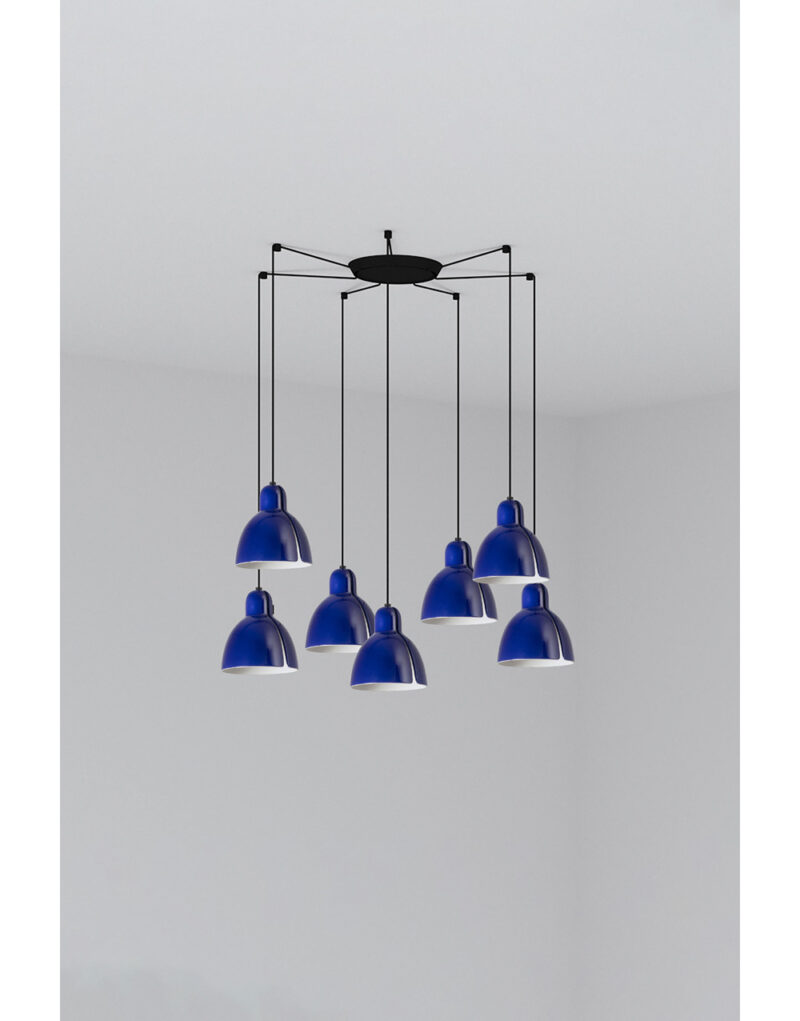 VENICE PENDANT COBALT WHUE o160 1x E27 7L – 1-FR64255-115-7L