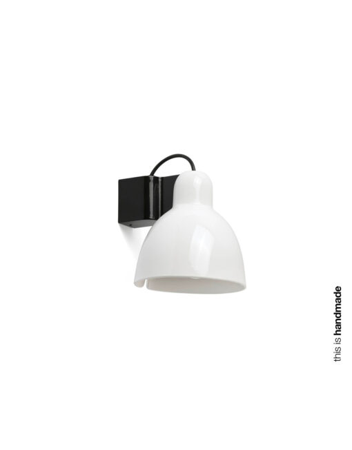 VENICE WALL LAMP WHITE o160 1X E27 – 1-FR64270