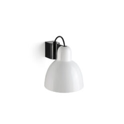 VENICE WALL LAMP WHITE o160 1X E27 – 1-FR64270