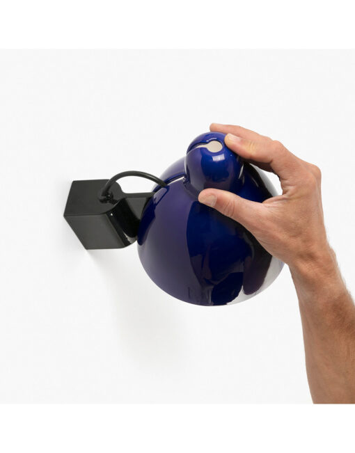 VENICE WALL LAMP COBALT WHUE o160 1x E27 – 1-FR64274