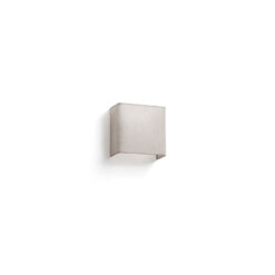 OTTON LINEN WALL LAMP 1xE27 HOR. SQ. 200x205x108 – 1-FR66400-105