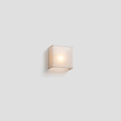 OTTON LINEN WALL LAMP 1xE27 HOR. SQ. 200x205x108 – 1-FR66400-105