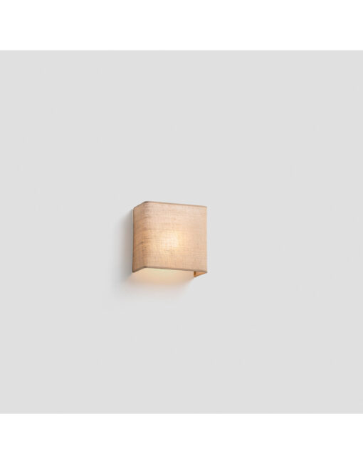 OTTON JUTE WALL LAMP 1xE27 HOR. SQ. 200x205x108 – 1-FR66400-106