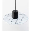CONFETTI BLACK MARBLE SUSPENDED o30CM 1xE27 – 1-FR68600-50