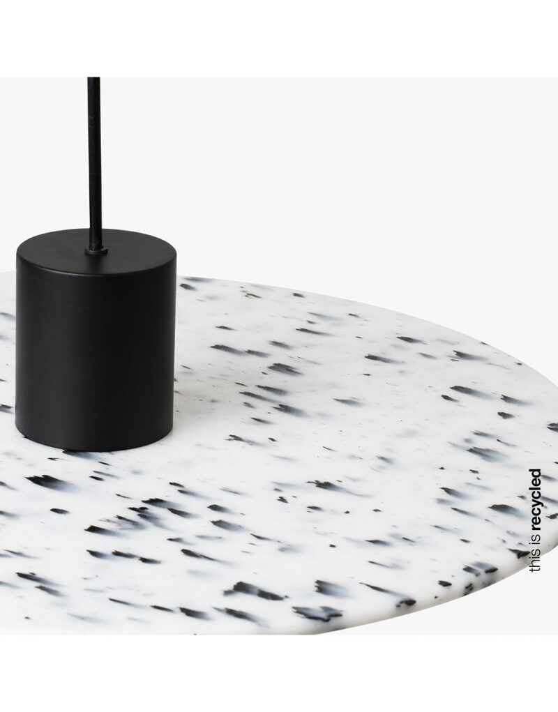 CONFETTI BLACK MARBLE SUSPENDED o45CM 1xE27 – 1-FR68600-51