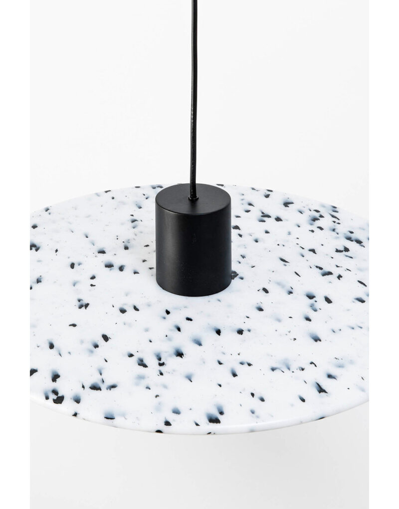 CONFETTI BLACK MARBLE SUSPENDED o45CM 1xE27 – 1-FR68600-51