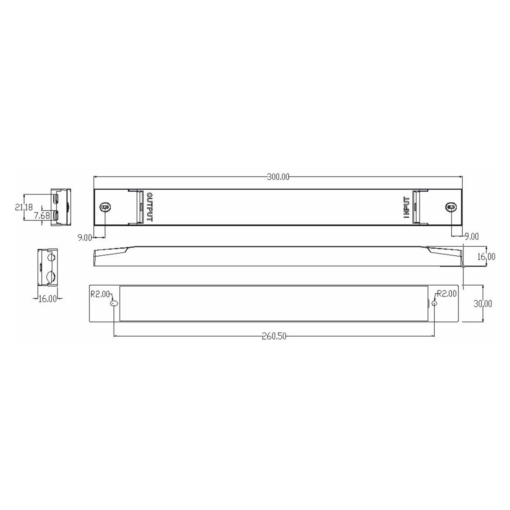 ΤΡΟΦΟΔΟΤΙΚO DALI IP20 30W KGP – 2-CL700010