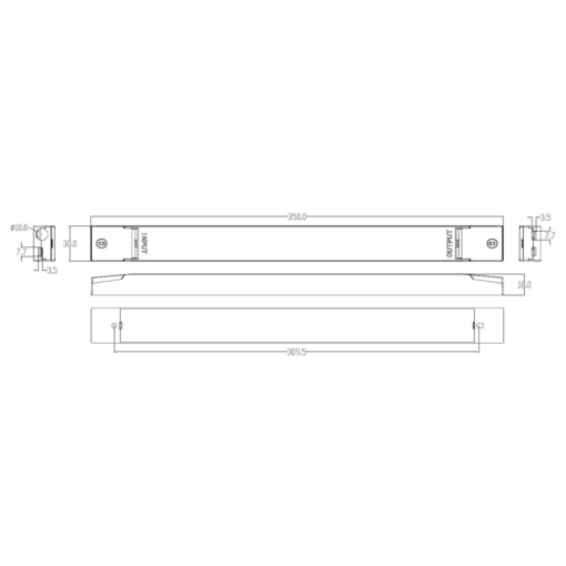 ΤΡΟΦΟΔΟΤΙΚΟ IP20 24V 150W KGP – 2-CL700023