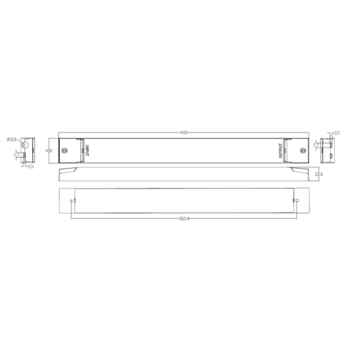 ΤΡΟΦΟΔΟΤΙΚΟ IP20 24V 250W KGP – 2-CL700024