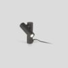 SPY-1  DARK GREY SPIKE LAMP 6W 3000K 30° – 1-FR70787