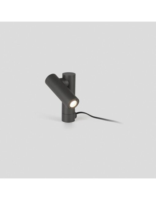 SPY-1  DARK GREY SPIKE LAMP 6W 3000K 30° – 1-FR70787