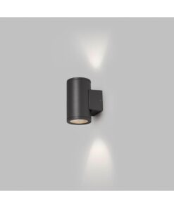 TOND 2L W/L DARK GREY 2x6W 2700K – 1-FR71917