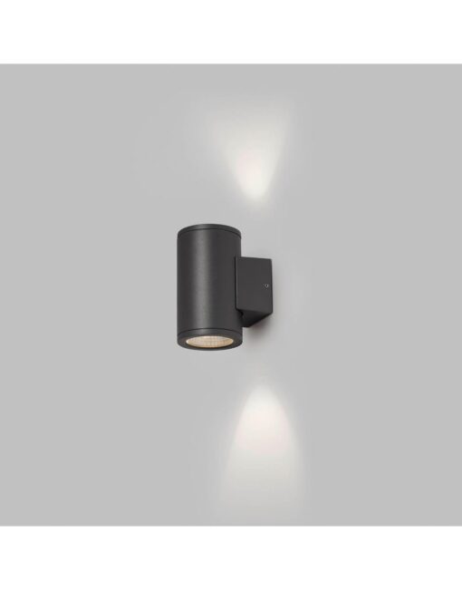 TOND 2L W/L DARK GREY 2x6W 2700K – 1-FR71917