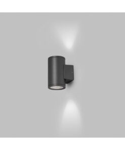 TOND 2L  W/L DARK GREY 2x6W 3000K – 1-FR71918