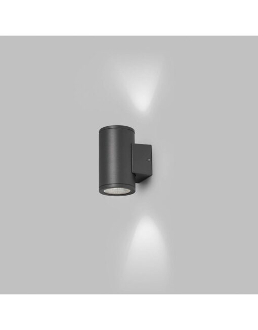 TOND 2L  W/L DARK GREY 2x6W 3000K – 1-FR71918