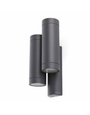 STEPS DARK GREY WALL LAMP DOUBLE GU10 35W – 1-FR75503