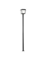 PLAZA POLE LAMP DARK GREY LED 18W 3000K – 1-FR75607