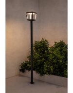 PLAZA POLE LAMP DARK GREY LED 18W 3000K – 1-FR75607