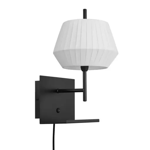 DICTE Wall E14 Wall White Textile, Metal Nordlux – 1-NR2112391001