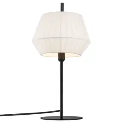 DICTE Table E14 Table White Textile, Metal Nordlux – 1-NR2112405001