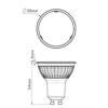 ΛΑΜΠΑ GU10 6,8W 3000K 38o CRI97 450LM 230V PRO+ DICRO PRECISE DIMMABLE LOGICA – 2-MC21692