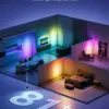Smart Wi-Fi LED RGBICWW Φωτιστικό Δαπέδου Μαύρο με Ηχέιο H6079 Govee 1.SH.01.G066
