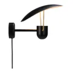 Fabiola | Wall light | Black – 1-NR2220231003