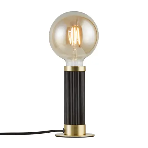 GALLOWAY Table E27 Table Black/Brass Metal Nordlux – 1-NR2011075003