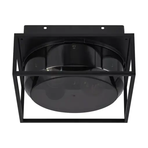 Nordlux Griffin 2218126047 Εξωτερικό Φωτιστικό Οροφής 1xE27IP44 Smoked