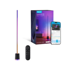 Smart Wi-Fi LED RGBICWW Φωτιστικό Δαπέδου Μαύρο με Ηχέιο H6079 Govee 1.SH.01.G066
