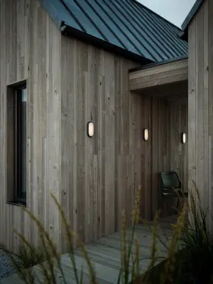 CUBA BRIGHT oval LED Wall Wall Black Plastic, Aluminium Nordlux – 1-NR2019191003