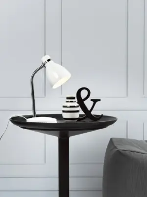 Cyclone | Table lamp | White – 1-NR73065001