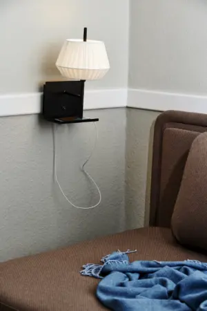 DICTE Wall E14 Wall White Textile, Metal Nordlux – 1-NR2112391001